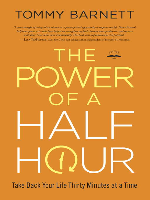 Title details for The Power of a Half Hour by Tommy Barnett - Available